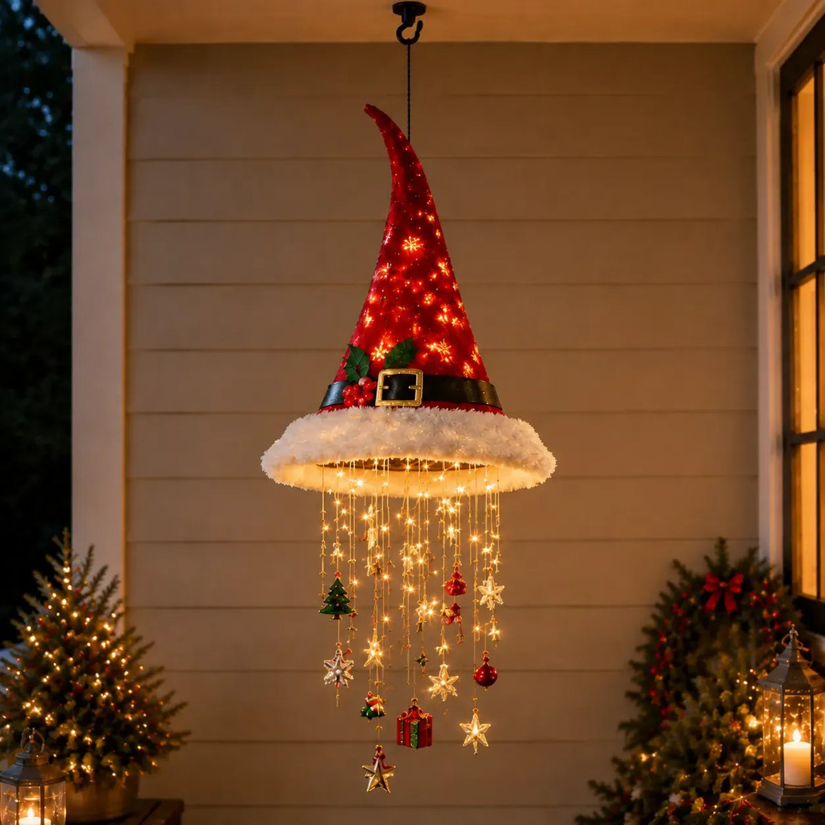 Verlichte Kerstmuts | Kerstdecoratie