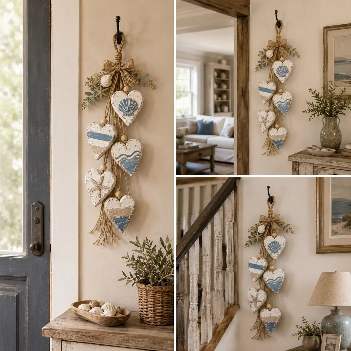 Elegante Wanddecoratie Harten