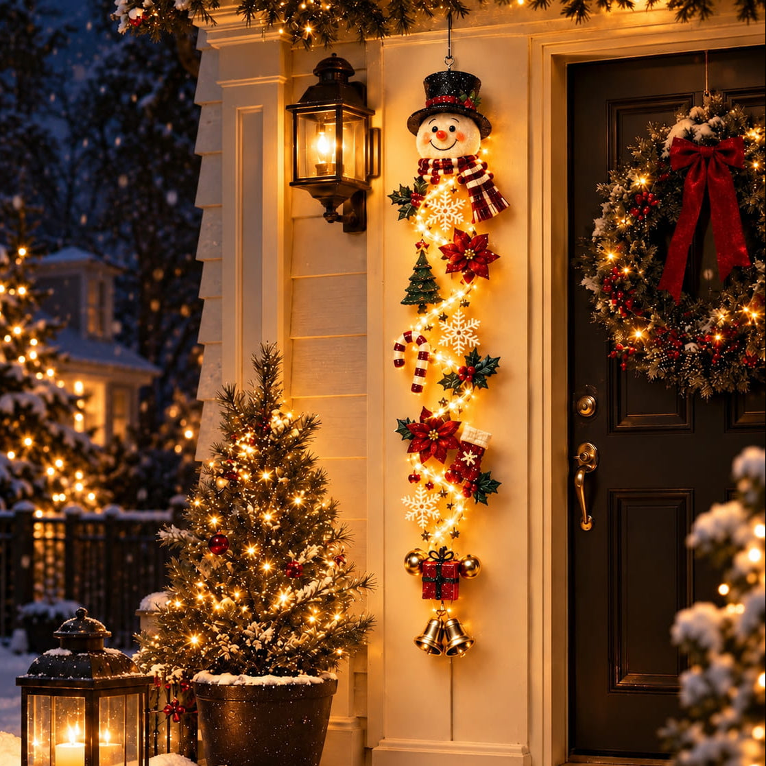 Verlichte Kerstdecoratie