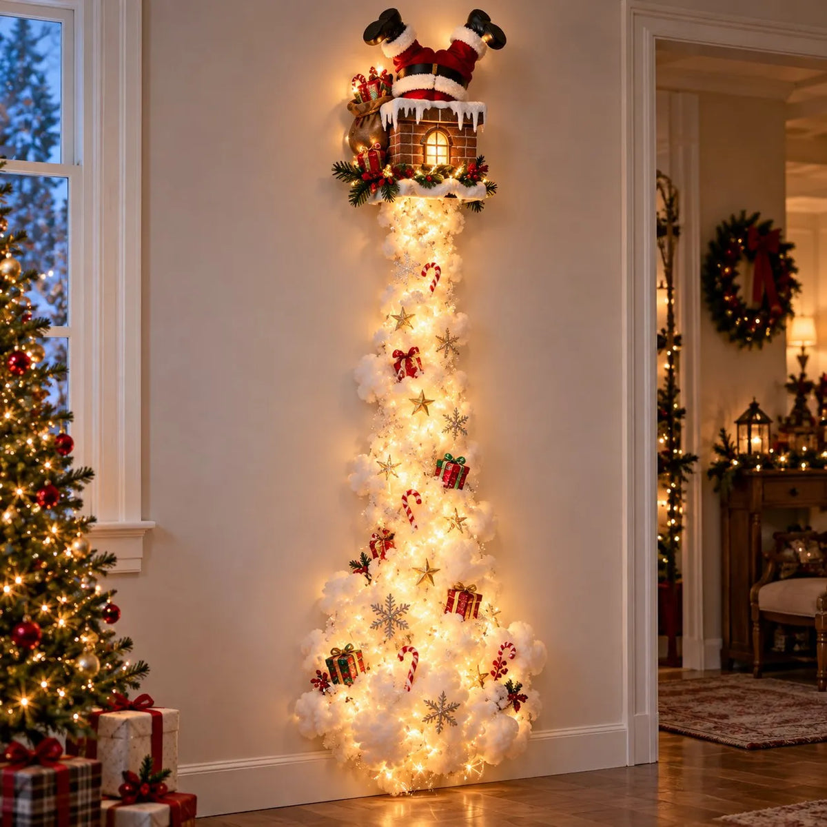 Verlichte Kerst Wanddecoratie | Breng de magie van kerst tot leven