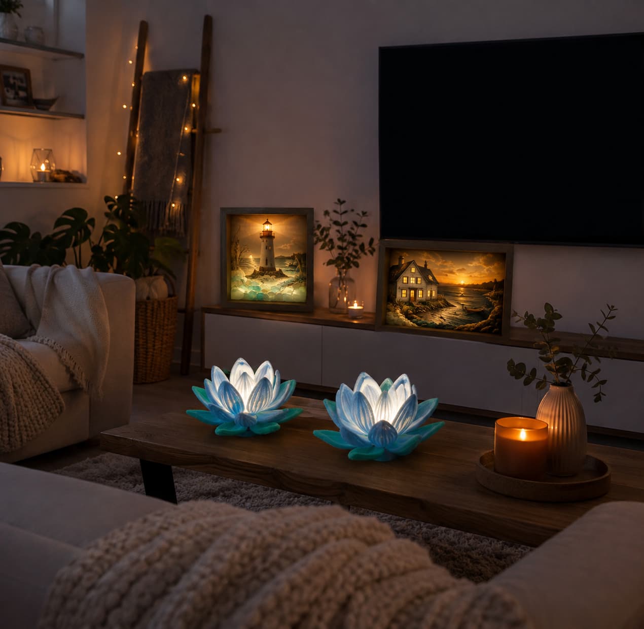 Verlichte Lotusbloem | Sfeervolle Creatieset