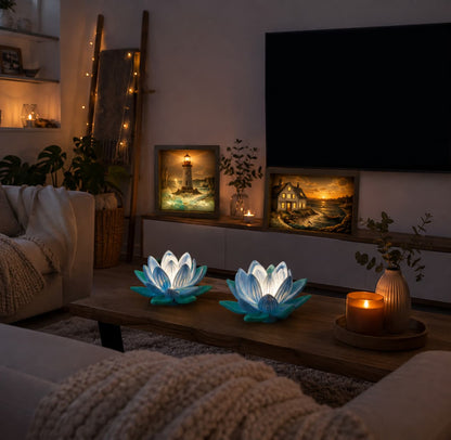 Verlichte Lotusbloem | Sfeervolle Creatieset