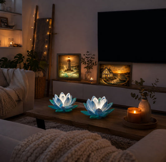 Verlichte Lotusbloem | Sfeervolle Creatieset