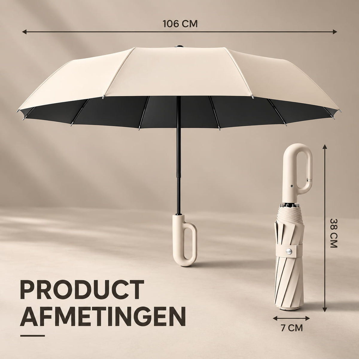 Premium Windparaplu | De enige paraplu die je nodig hebt