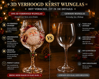 Luxe Kerstglazen Collectie | Breng de magie van kerst naar je tafel