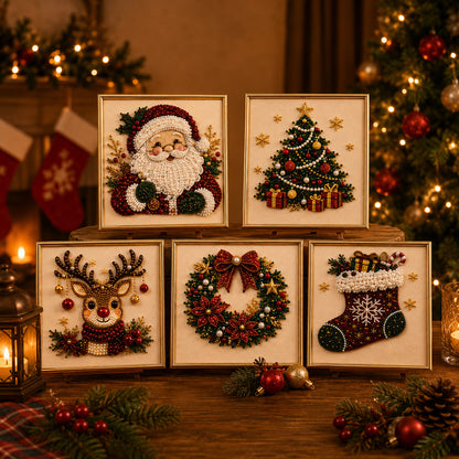 Parelschilderij Kerst Creatieset