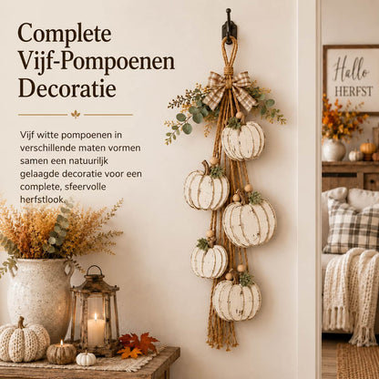 Sfeervolle Pompoendecoratie