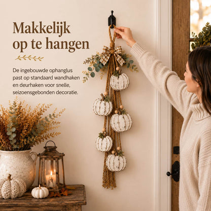 Sfeervolle Pompoendecoratie