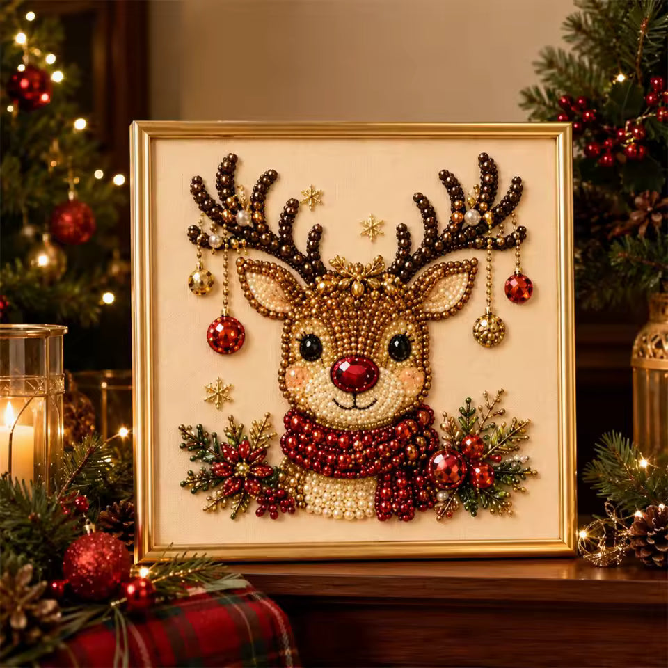 Parelschilderij Kerst Creatieset