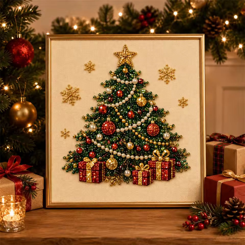 Parelschilderij Kerst Creatieset