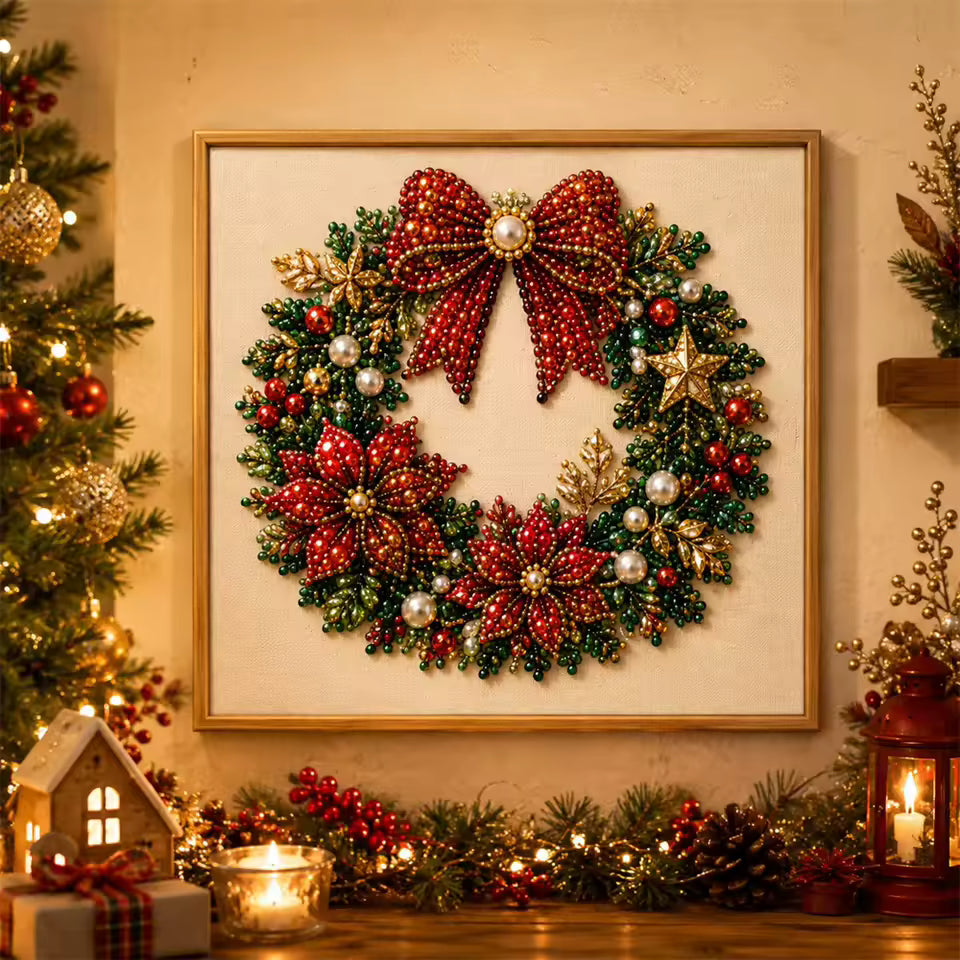 Parelschilderij Kerst Creatieset