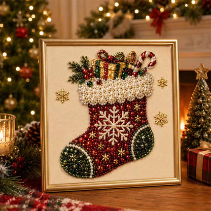 Parelschilderij Kerst Creatieset