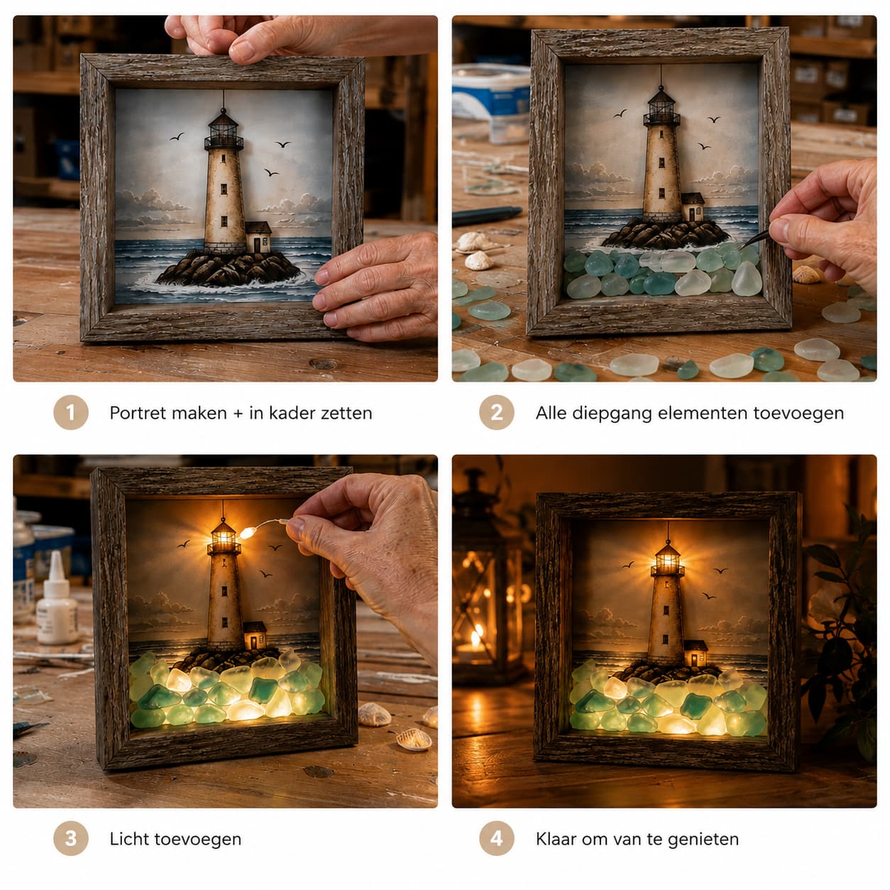 Verlicht Kunstschilderij | Lumière
