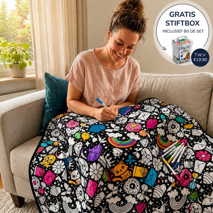 Creatieve Knuffeldeken | Maak je eigen unieke knuffeldeken.