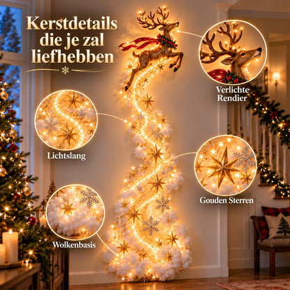 Verlichte Kerst Wanddecoratie | Breng de magie van kerst tot leven