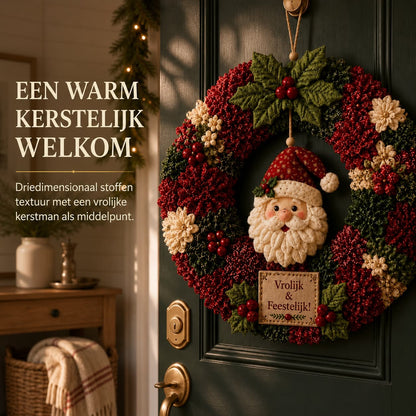 Kerstkrans Creatieset | Maak je eigen unieke kerstdecoratie