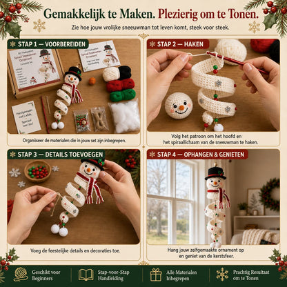 Kerstslinger Knutselset | Maak je eigen unieke kerstdecoratie