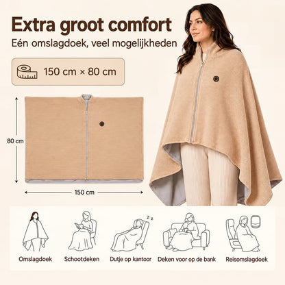 Verwarmde Comfortdeken | Blijf de hele winter warm
