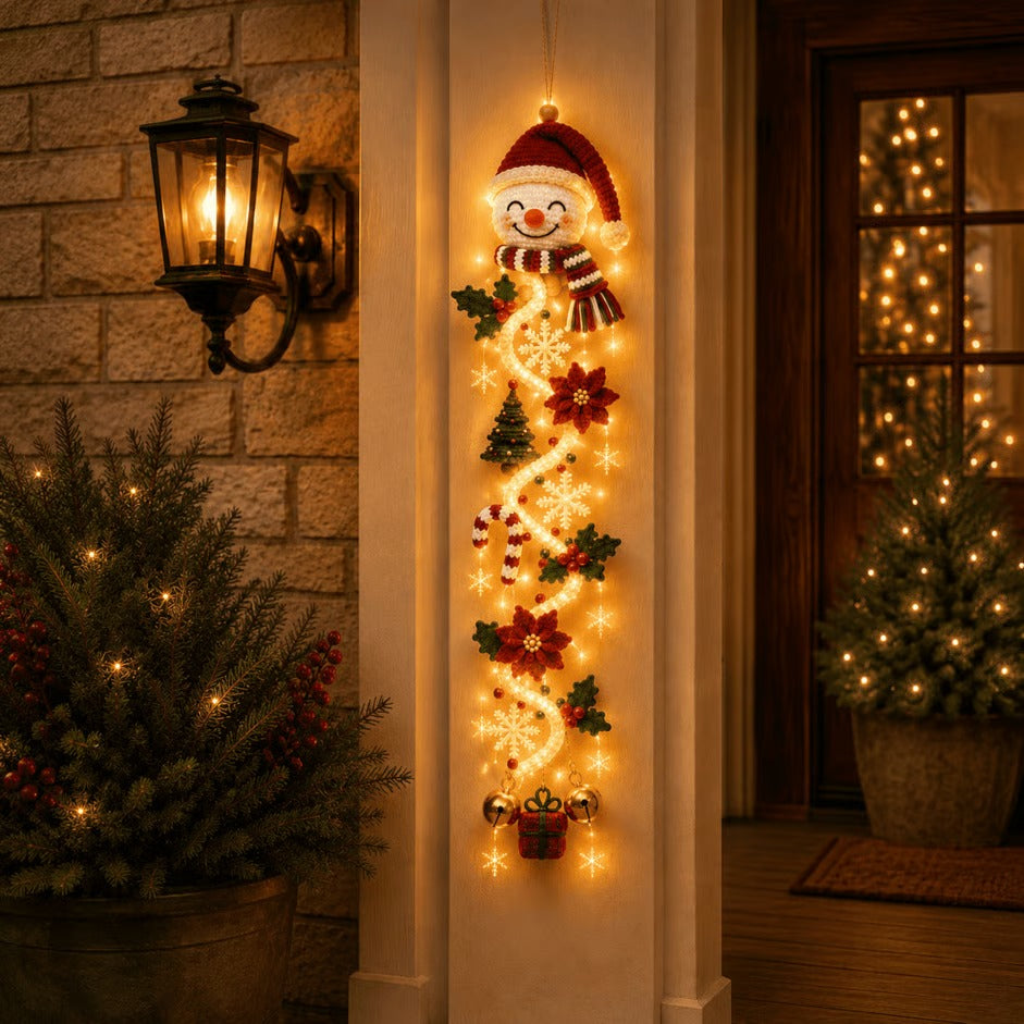 Verlichte Kerstdecoratie