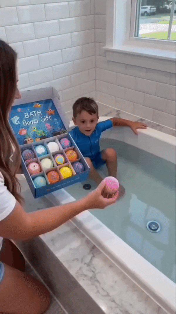 Bubbelpret Badbommetjes Set