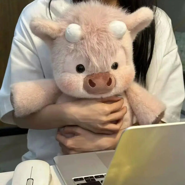 Cuddly Running Pig Plush Toy