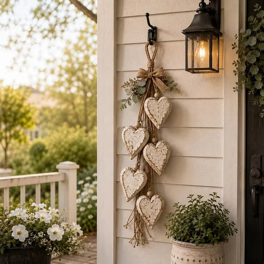 Elegante Wanddecoratie Harten