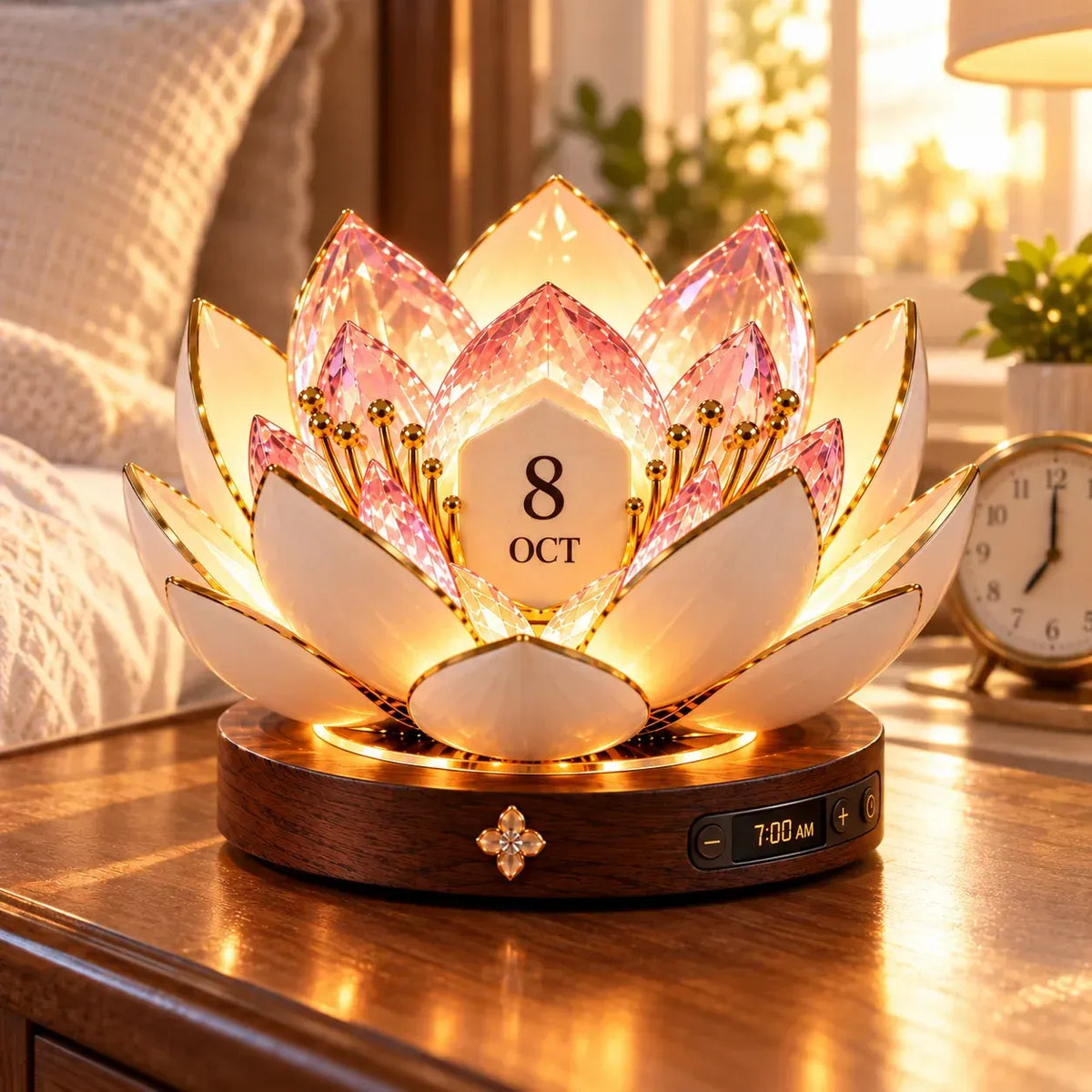 Luxe Lotus Bloemenkalender