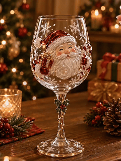 Kerstglazen Collectie  Breng de magie van kerst naar je tafel