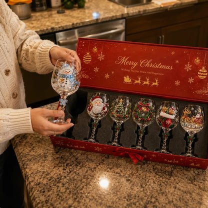 Luxe Kerstglazen Collectie | Breng de magie van kerst naar je tafel