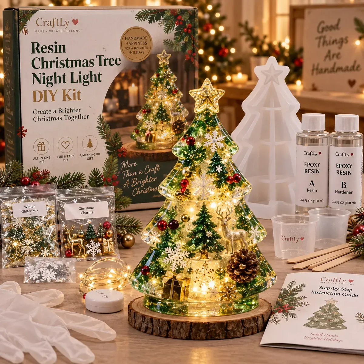 Kerstdecoratie Creatieset | Maak Je Eigen Kerstsfeer