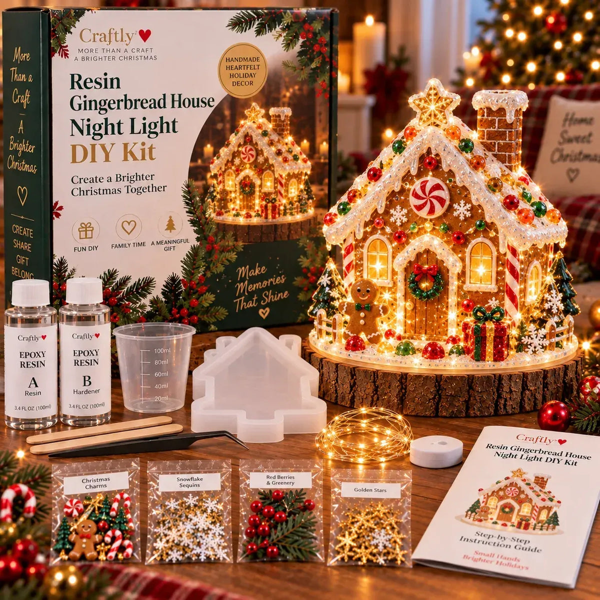 Kerstdecoratie Creatieset | Maak Je Eigen Kerstsfeer