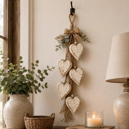 Elegante Wanddecoratie Harten