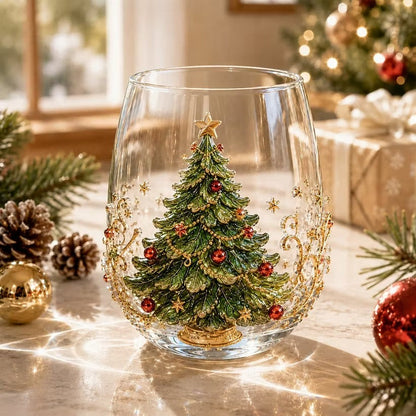 Luxe Kerstglazen Collectieset | Breng de magie van kerst naar je tafel
