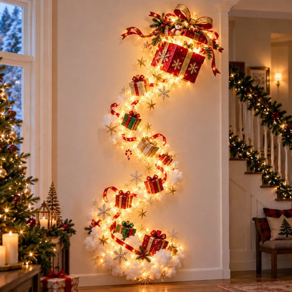 Verlichte Kerst Wanddecoratie | Breng de magie van kerst tot leven