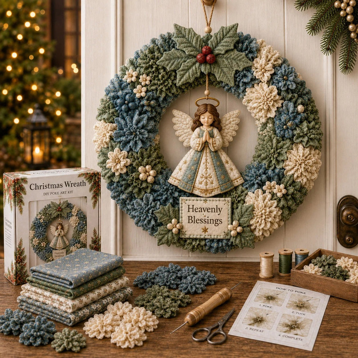 Kerstkrans Creatieset | Maak je eigen unieke kerstdecoratie