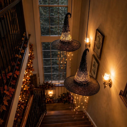 Verlichte Heksenhoed | Lichtdecoratie